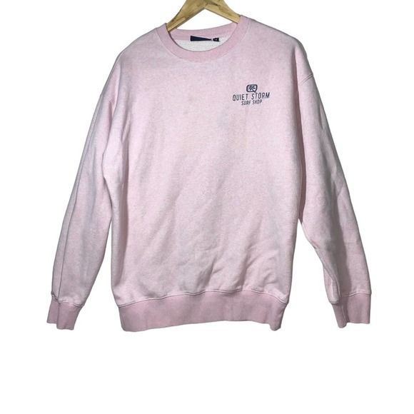 Quiet Storm surf shop  Pink sweatshirt size medium - Picture 1 of 8